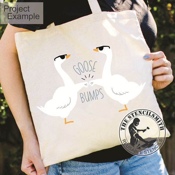 10047 Goose Bumps Stencil