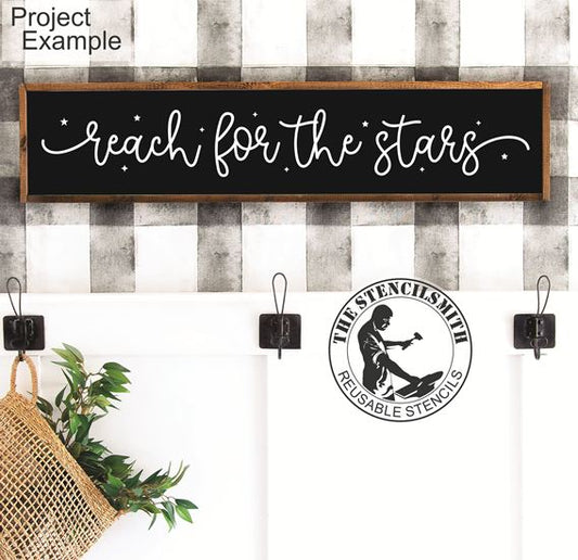 10110 Reach For The Stars Stencil - The Stencilsmith