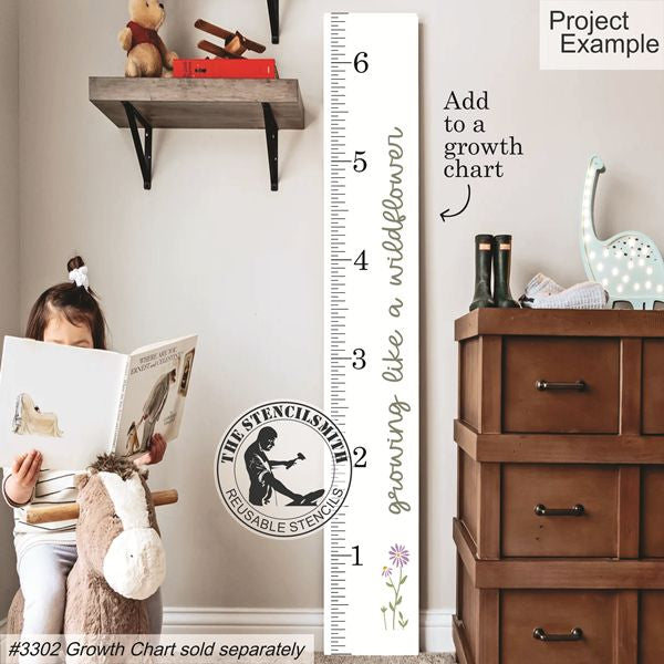 10126 Growth Stencils - The Stencilsmith