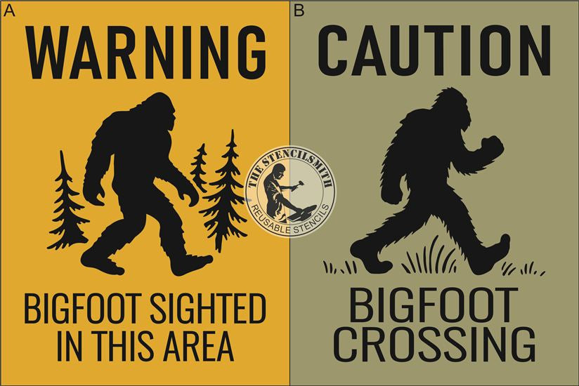 10135 Bigfoot Stencils