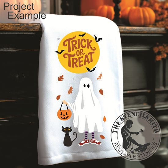 10141 Trick Or Treat Stencil - The Stencilsmith