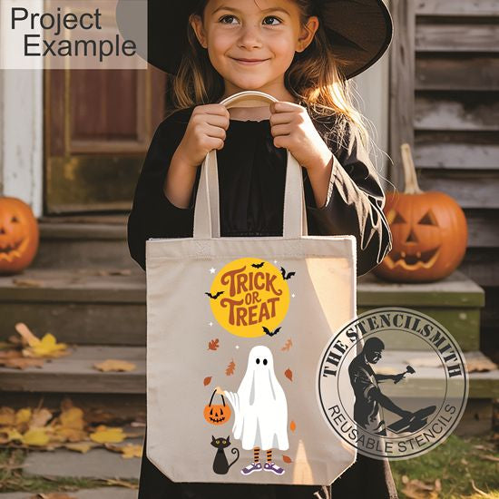 10141 Trick Or Treat Stencil - The Stencilsmith