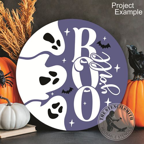 10148 Boo Y'all Stencil - The Stencilsmith