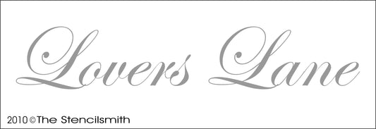 1015- Lovers Lane stencil - The Stencilsmith