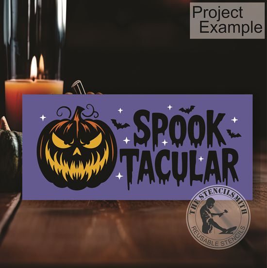 10150 Spooktacular Stencil