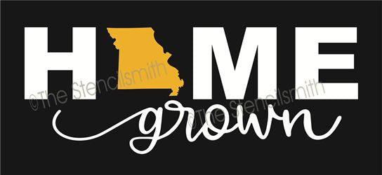 10151 HOME Grown (Missouri) Stencil - The Stencilsmith