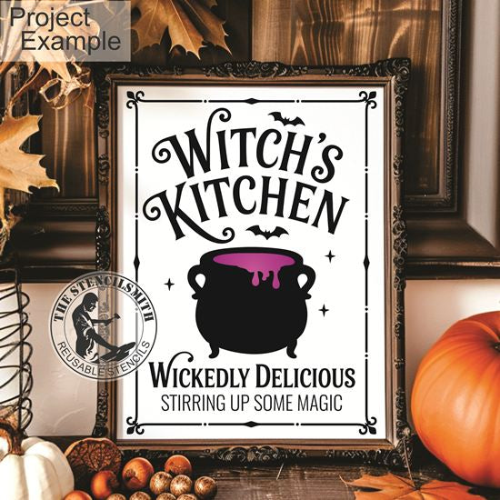 10153 Witch's Kitchen Stencil