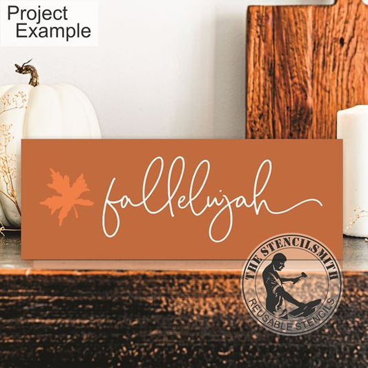 10178 Fallelujah Stencil - The Stencilsmith