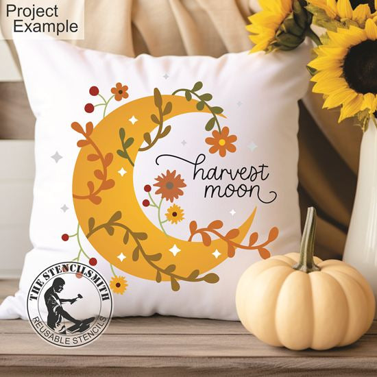 10188 Harvest Moon Stencil