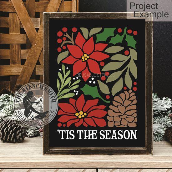 10211 'Tis The Season Stencil - The Stencilsmith