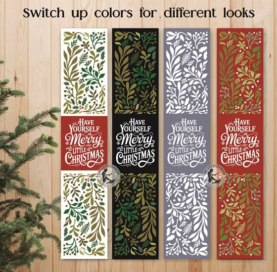 10255 Have Yourself A Merry Stencil Set