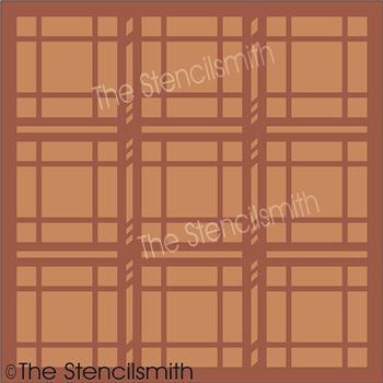 5687 - Plaid - The Stencilsmith