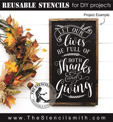 3725 - Let our lives be full of both - The Stencilsmith