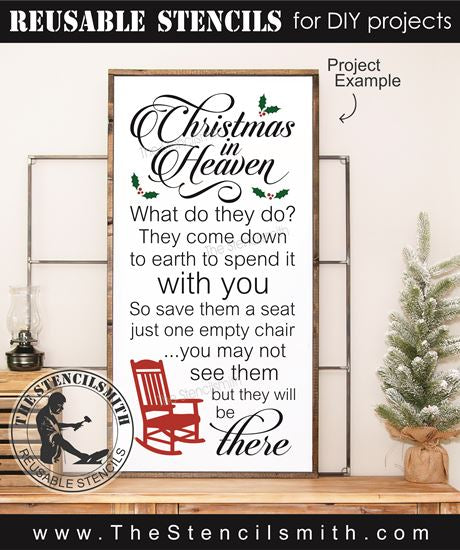 3903 - Christmas in Heaven - The Stencilsmith