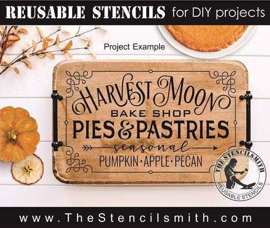 4489 - Harvest Moon Bake Shop - The Stencilsmith