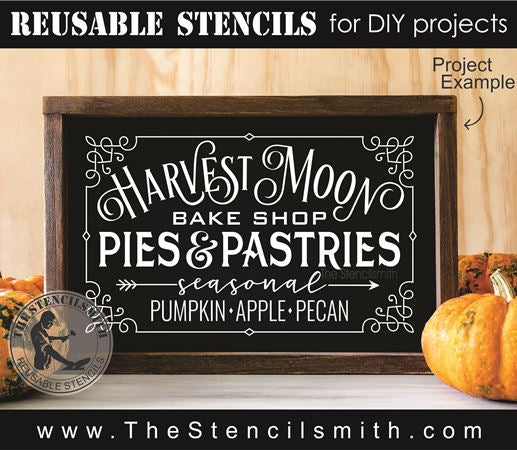 4489 - Harvest Moon Bake Shop - The Stencilsmith