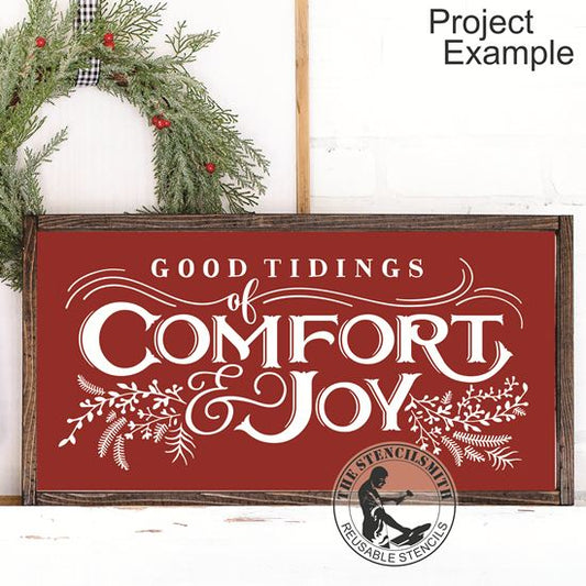 5615 Good Tidings Of Stencil - The Stencilsmith