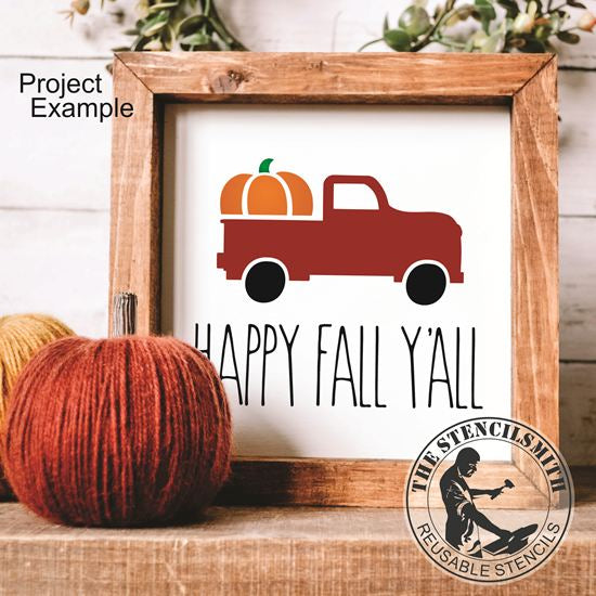 7020 Fall Minis Stencils - The Stencilsmith