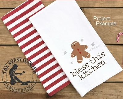 7188 Gingerbread Minis Stencils - The Stencilsmith