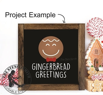 7188 Gingerbread Minis Stencils - The Stencilsmith