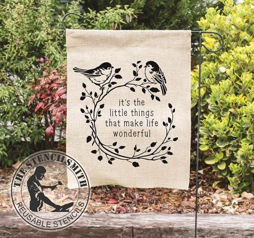 8139 - it's the little things that stencil - The Stencilsmith