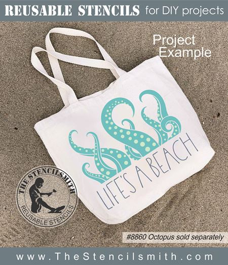 8223 - Beach Sayings - The Stencilsmith