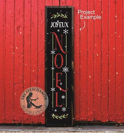 8460 - Joyeux Noel stencil