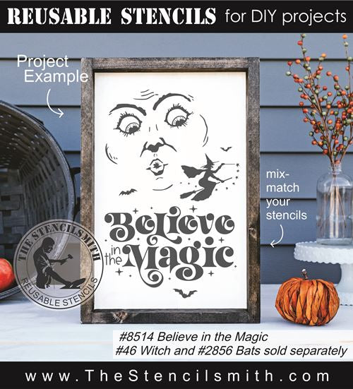 8521 - vintage moon face - The Stencilsmith