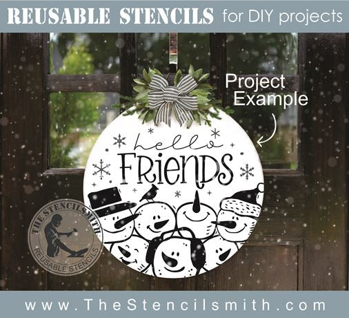 8595 - hello friends - The Stencilsmith