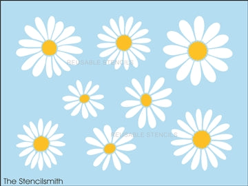 8938 daisy stencil - The Stencilsmith