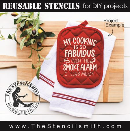 8950 Kitchen Phrase stencil - The Stencilsmith