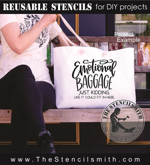 8965 Tote Bag stencils - The Stencilsmith