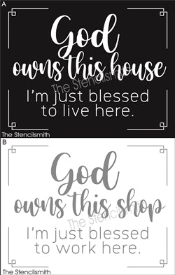 8970 This is God's - The Stencilsmith