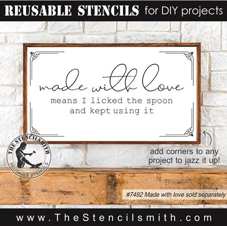 8993 decorative corners stencil - The Stencilsmith