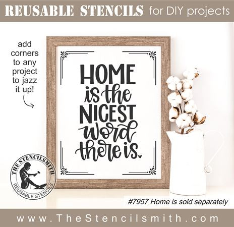 8994 decorative corners stencil - The Stencilsmith