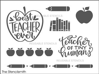 9004 Teacher collection sheet stencil - The Stencilsmith