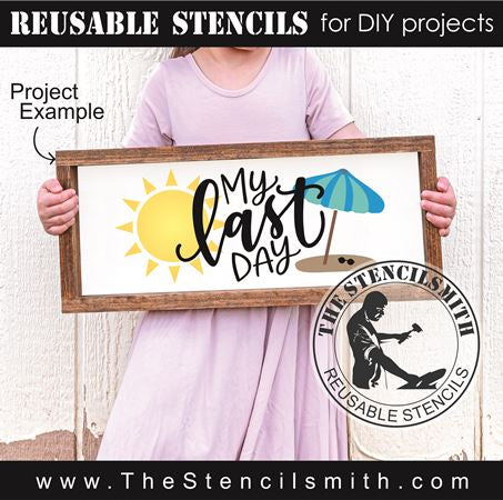 9007 - my first / last day stencils - The Stencilsmith