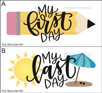 9007 - my first / last day stencils - The Stencilsmith