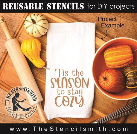 9022 Fall mini stencils - The Stencilsmith