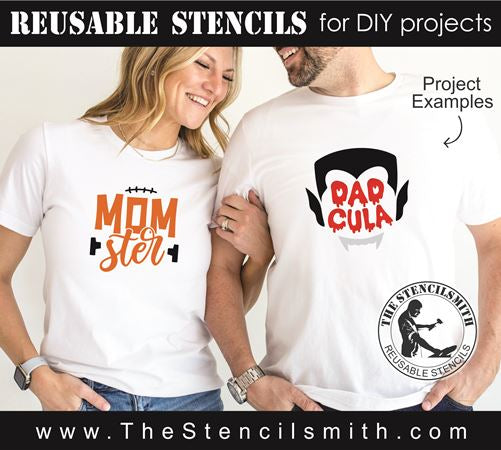 9023 Halloween mini stencils - The Stencilsmith