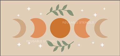 9032 Moon Phase Stencil - The Stencilsmith