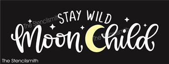 9034 stay wild moon child stencil - The Stencilsmith