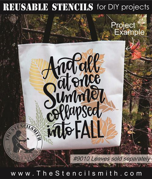 9038 And all at once stencil - The Stencilsmith