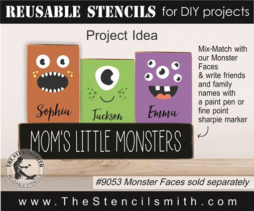 9052 Fall Family sheet stencil - The Stencilsmith