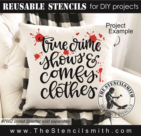 9060 True Crime Shows stencil - The Stencilsmith