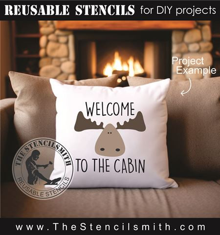 9088 Moose mini stencils - The Stencilsmith