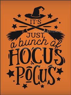 9113 it's just a bunch of hocus pocus stencil - The Stencilsmith