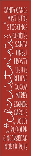 9137 Christmas stencil - The Stencilsmith