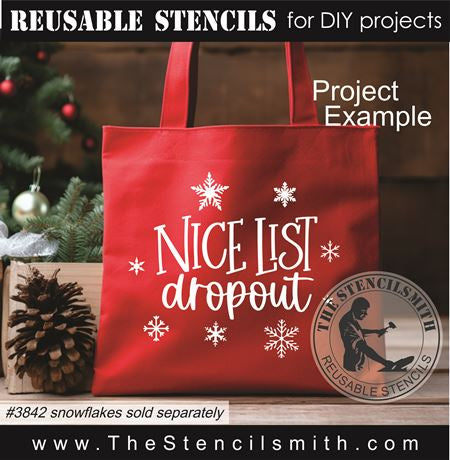 9205 Christmas mini stencils - The Stencilsmith