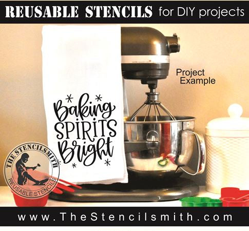 9209 Christmas Phrase stencils - The Stencilsmith